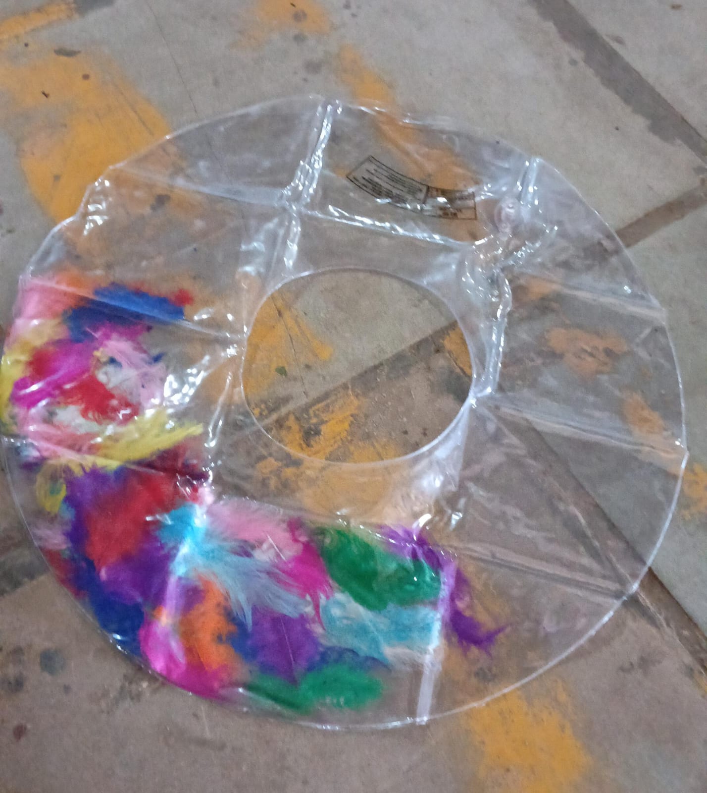 Swim Ring, For Adults, Conveniently Portable, Feathers, Swimming Ring, For Water Play, For Beaches, Swimming, Summer Vacation, Women's, Men's (1 Pc) Swim Ring, For Adults, Conveniently Portable, Feathers, Swimming Ring, For Water Play, For Beaches, Swimming, Summer Vacation, Women's, Men's (1 Pc)